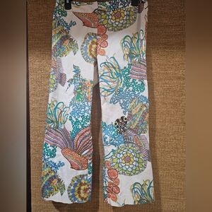 Trina Turk Multicolor Abstract Pants